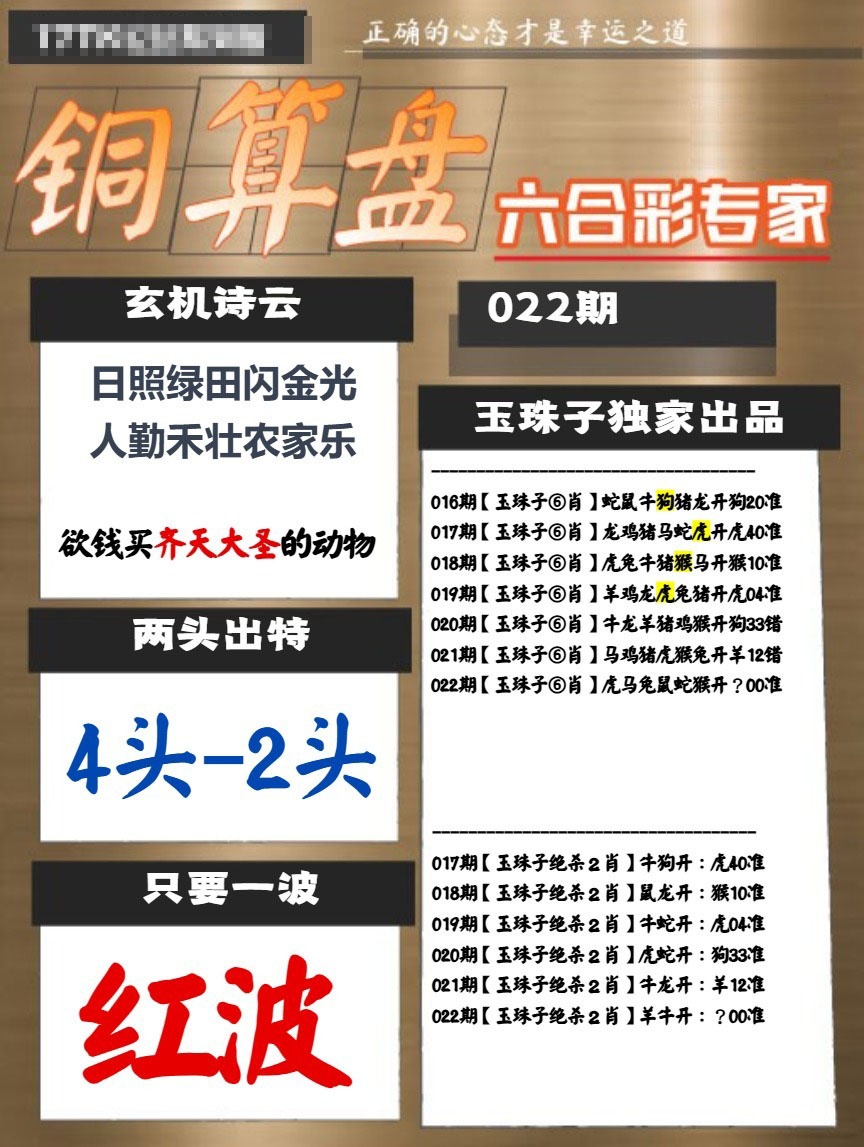 022期铜算盘[图]